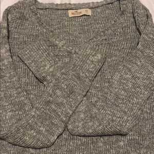 gray sweater